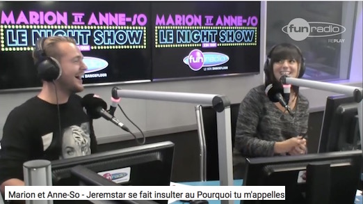 Video Jeremstar Pousse A Bout Un Auditeur De Fun Radio Et Se